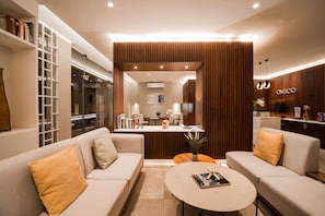 Lobby sitting area - Óntico Urban Design Hotel (Mérida)