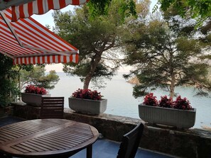 Restauration en plein air
