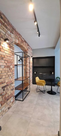 SuĆte estĆŗdio luxo | Cozinha privada | MĆ”quina de cafĆ© expresso, cafeteira/chaleira, chaleira elĆ©trica