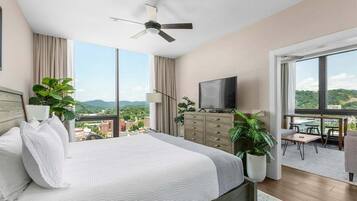 1 habitación, tabla de planchar con plancha, wifi gratis y ropa de cama