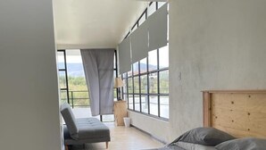 Superior Villa, 1 Katil Raja (King) dengan Katil Sofa | Peralatan tempat tidur premium, gebar bulu kapas 