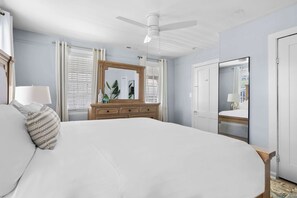3 bedrooms, iron/ironing board, travel crib, WiFi