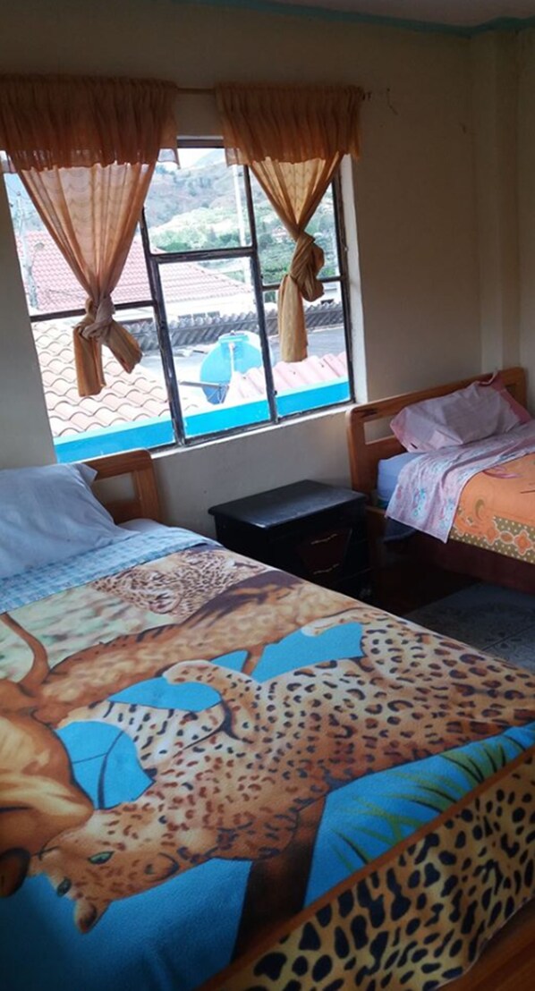 Wifi gratis y ropa de cama