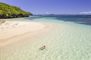 Beach nearby, beach shuttle