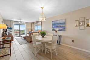 Smart TV, DVD player, books