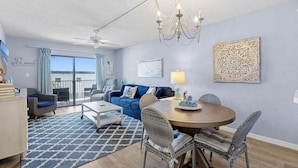 Living area - 310 - Incredible ocean and pool views 1 bedroom (New Smyrna Beach)