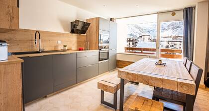 Superb apartment close to the slopes of Lavachet, ideal location!