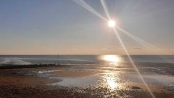 Sun loungers, beach towels