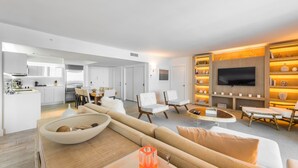Condo, 3 habitaciones | Sala de estar