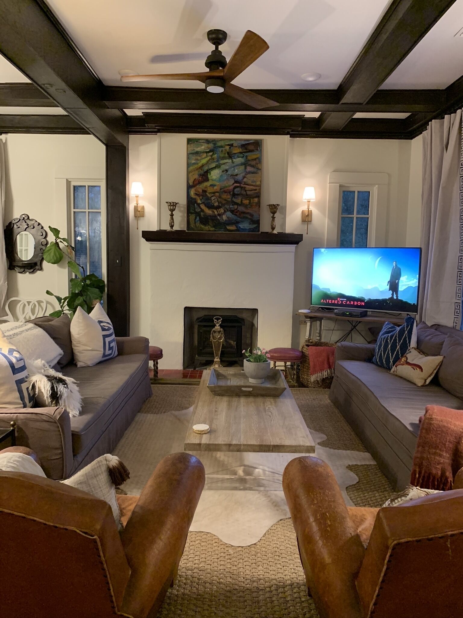 Curated boutique stay in a 1920s English bungalow. Modern twist on a classic!