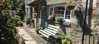 Quaint cottage in the heart of the village in the heart of Scotland.