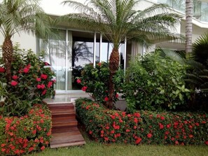 Overnatningsstedets område