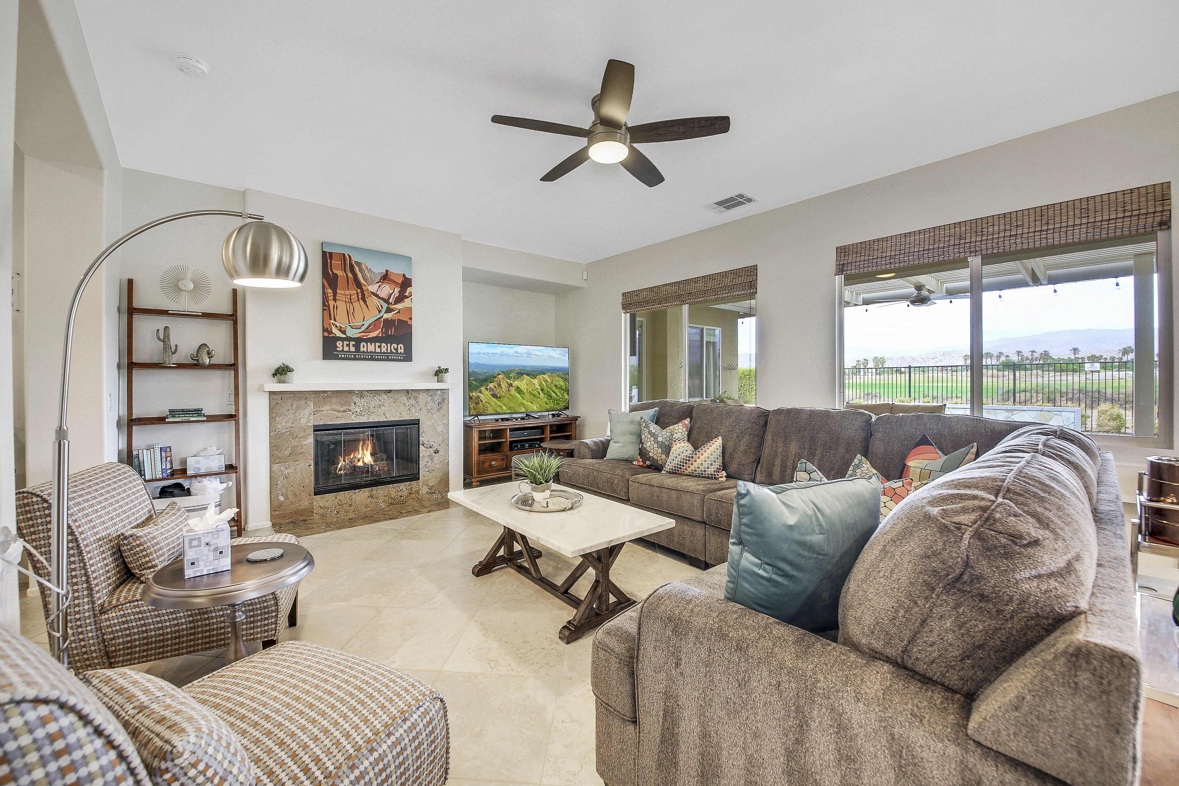 SECLUDED PRIVATE GOLF/POOL HOME with GAME ROOM