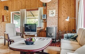 Télévision, cheminée