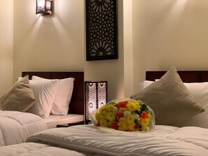 Deluxe Room, Pyramids View 1 | 1 soverom, individuelt dekorert og individuelt innredet