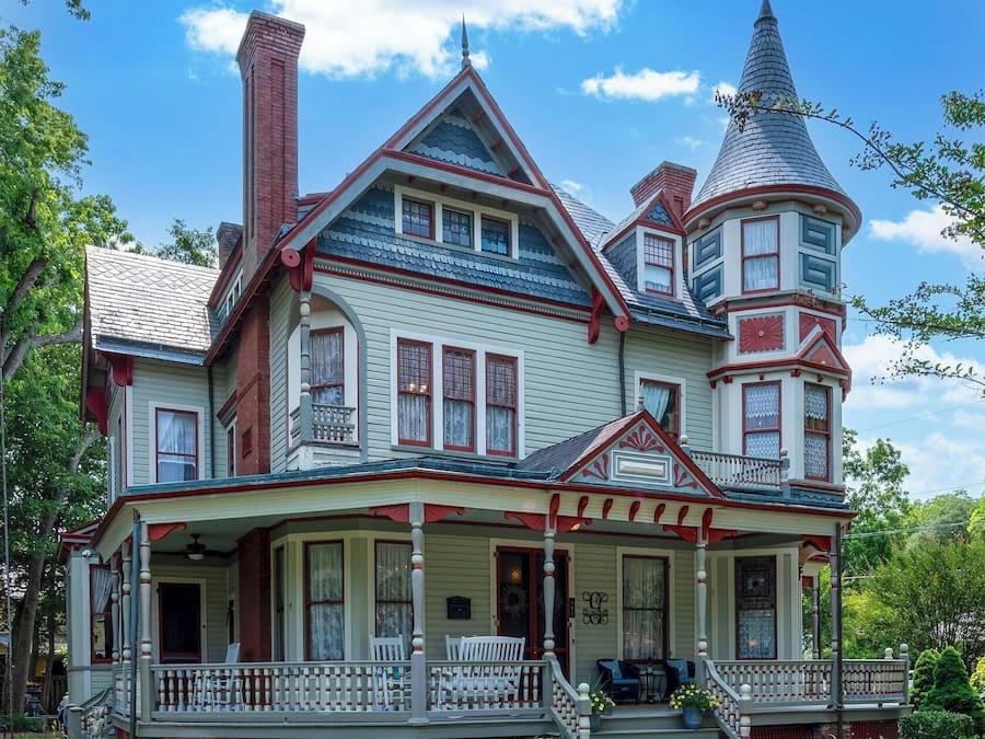 Voorkant van accommodatie