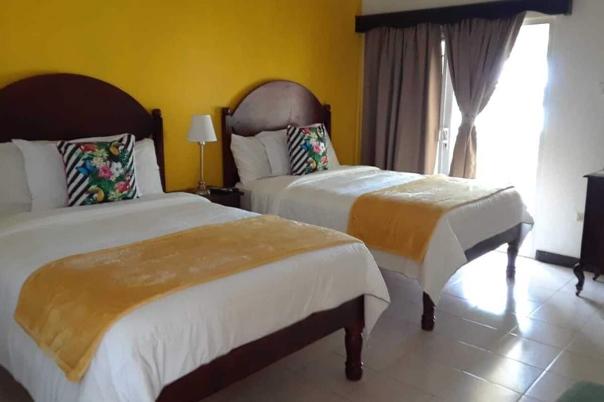 Individually furnished, bed sheets
