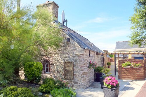 Steinhaus in Bretagne nahe Sandstränden