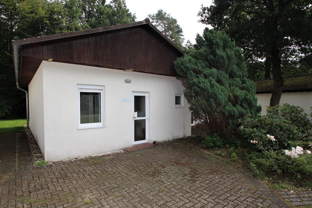 A holiday home in Fassberg with a terrace