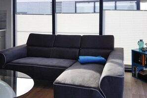 Smart TV, caminetto, lettore DVD