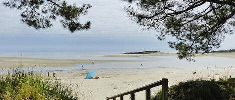 Tæt på stranden