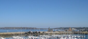 Hus i Camaret nær sandstrender