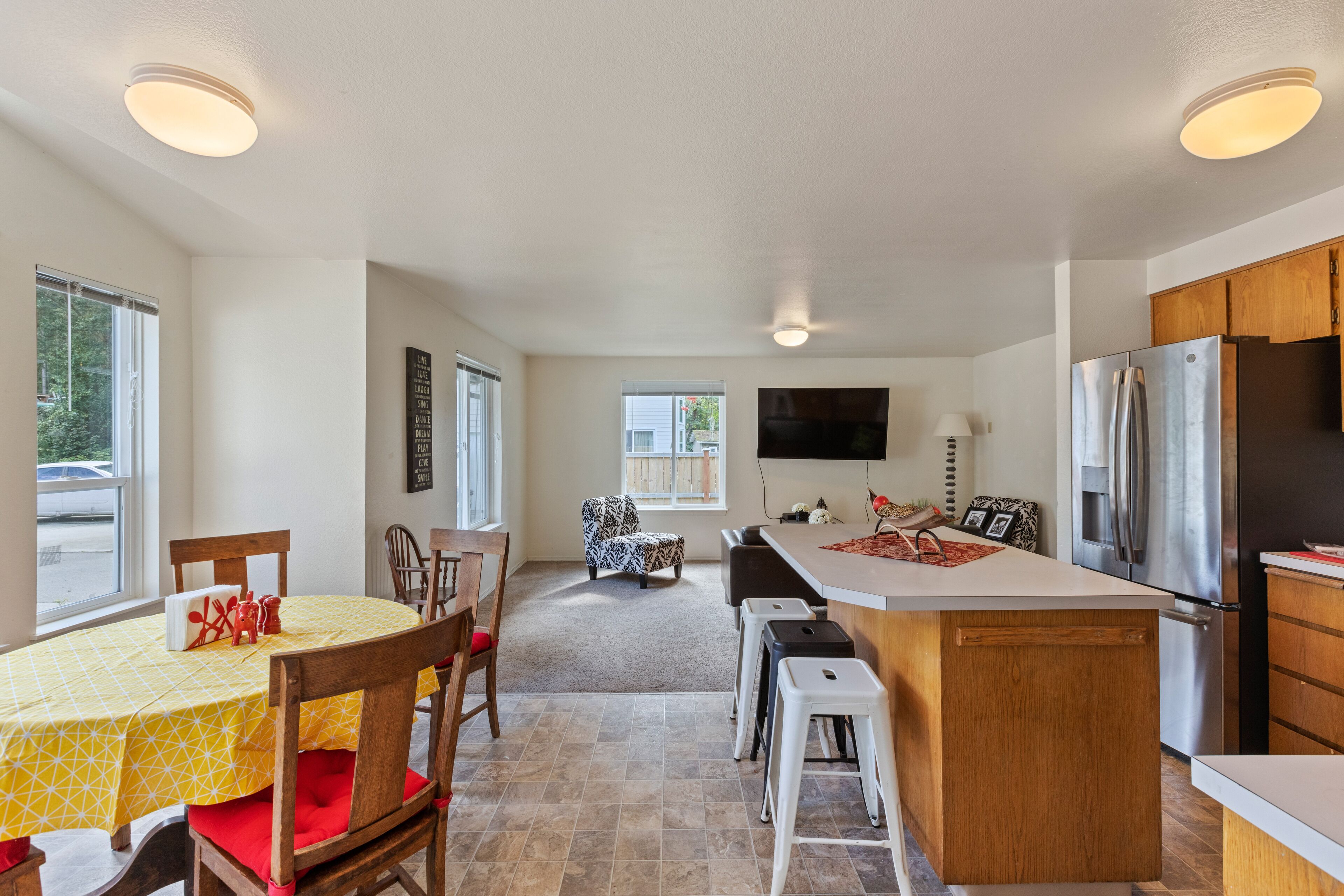 Rolling lawn down to the water!  A quiet inspiring setting to calm and delight!