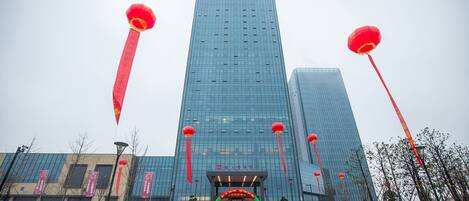 Fassade der Unterkunft