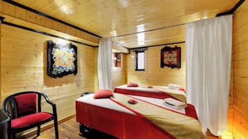 Aromatherapie, diepe bindweefselmassages, Zweedse massages