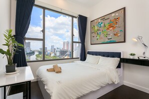 1 bedroom, iron/ironing board, free WiFi, bed sheets