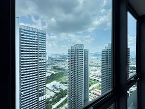 Vue depuis l’hébergement