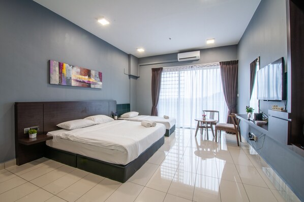 1 bedroom, WiFi - Majestic Suites Studio K1-09-09 @ AEROPOD K.K. (Kota Kinabalu)