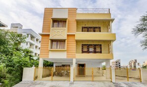 Fassade der Unterkunft
