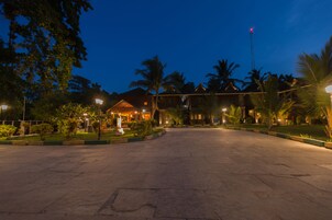 Front of property – evening/night