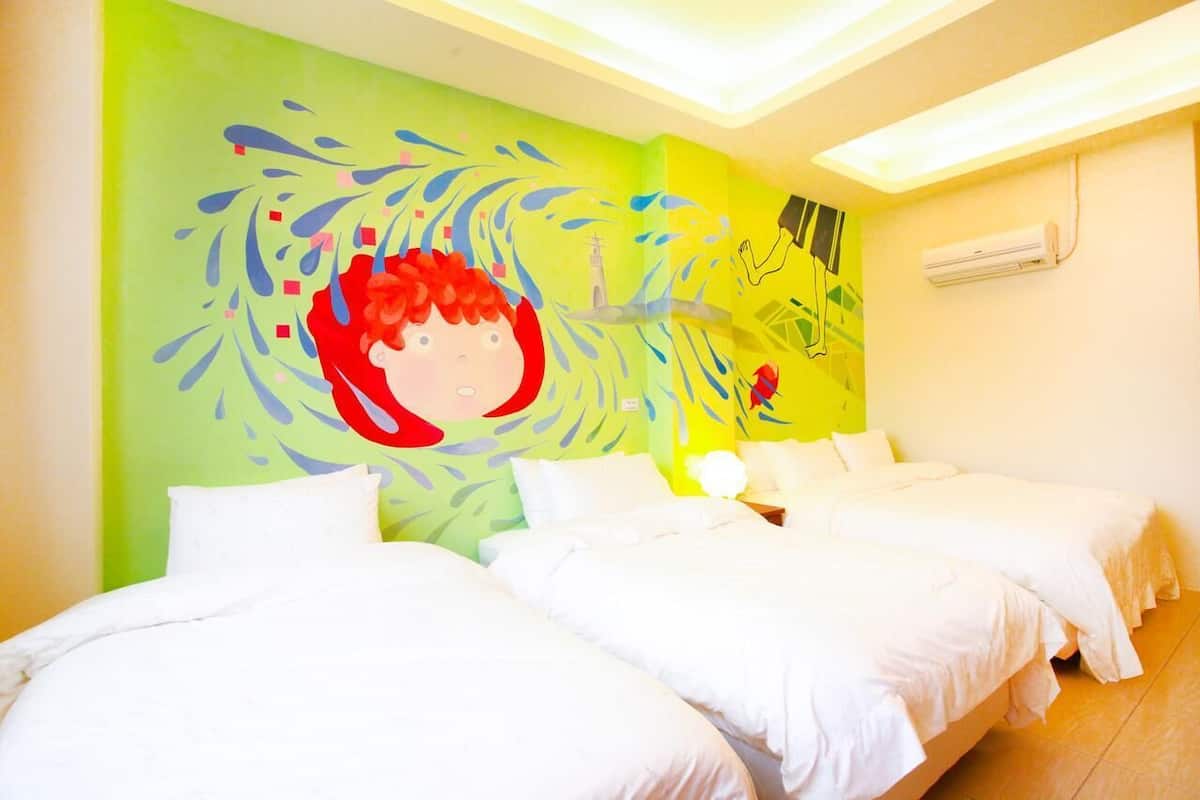 Chambre Quadruple, vue mer | Chambres insonorisées