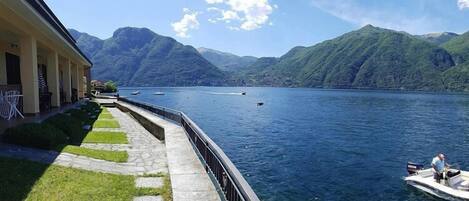 Utsikt fra overnattingsstedet