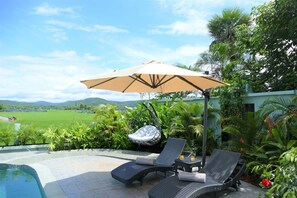 Alberca al aire libre 