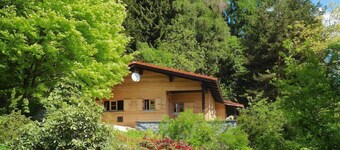 Blockhaus in Rinchnach mit Panoramablick