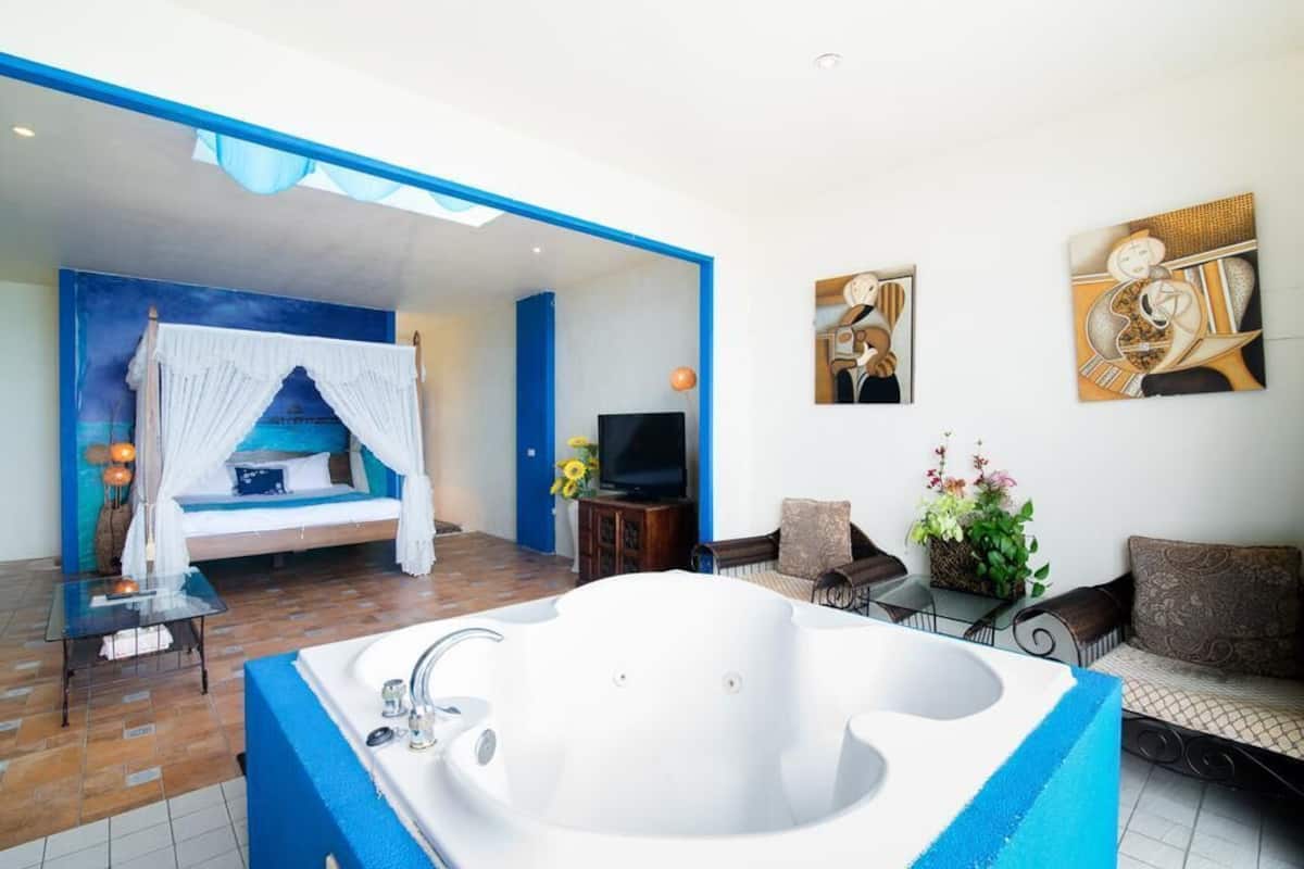 Private spa tub
