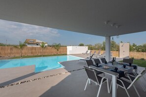 A heated pool - Villa Brezza Marina - Villa with pool (Ispica)