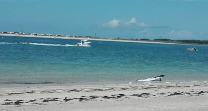 House between land and sea