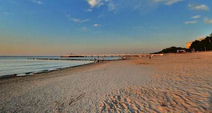 Ferienhaus in Grzybowo am Strand