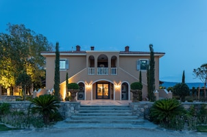 Front of property - evening/night