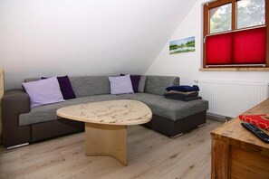 Smart TV, fireplace - Blockhaus in Trassenheide (Trassenheide)