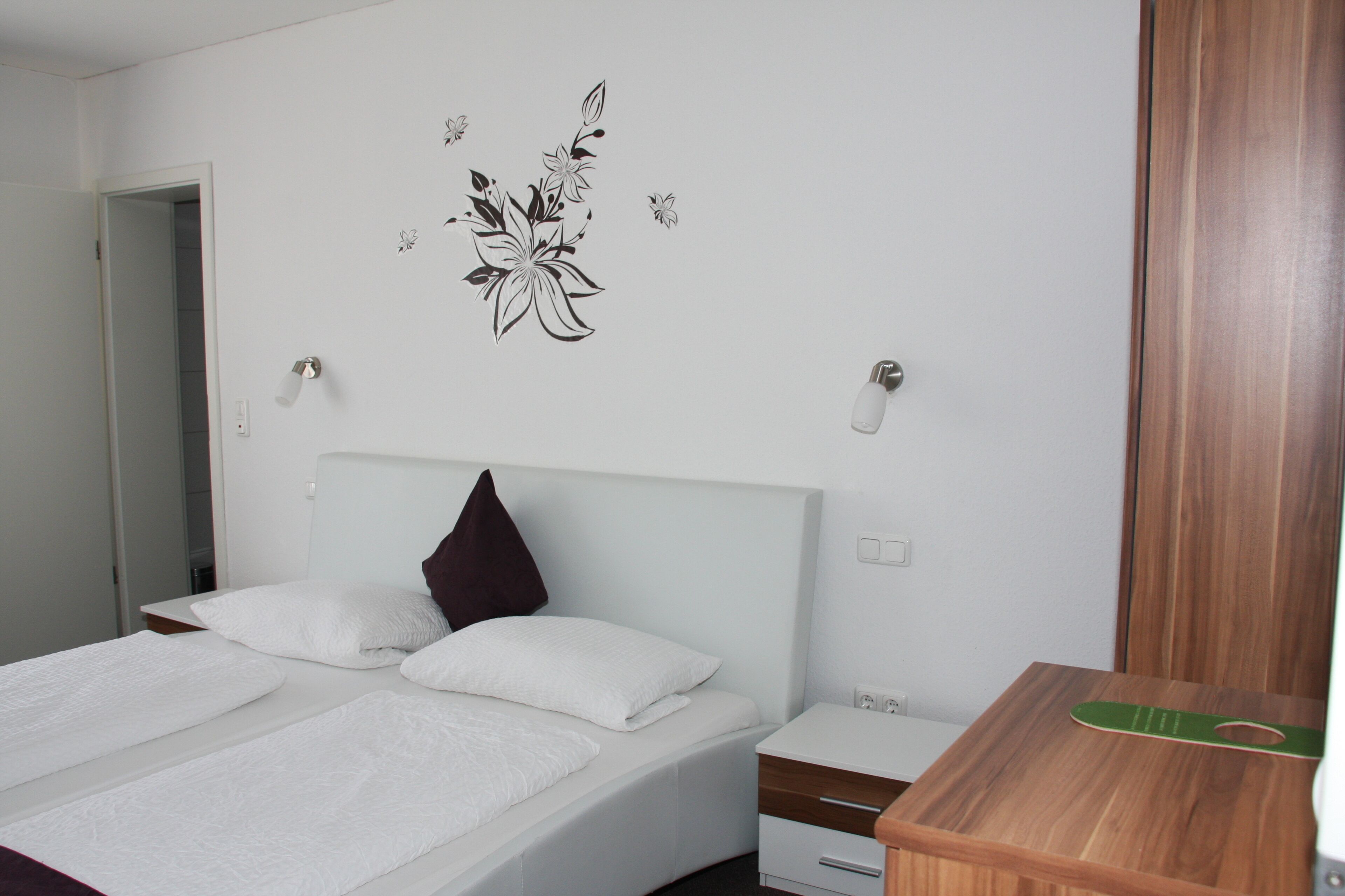 double room | individually furnished, desk, laptop workspace, blackout curtains