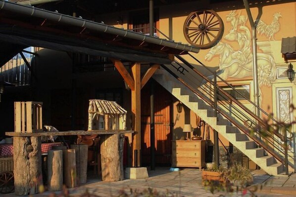 Enceinte de l’hébergement