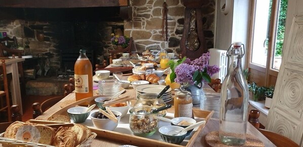 Khu vực dùng bữa sáng