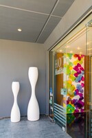 Entrada de la propiedad