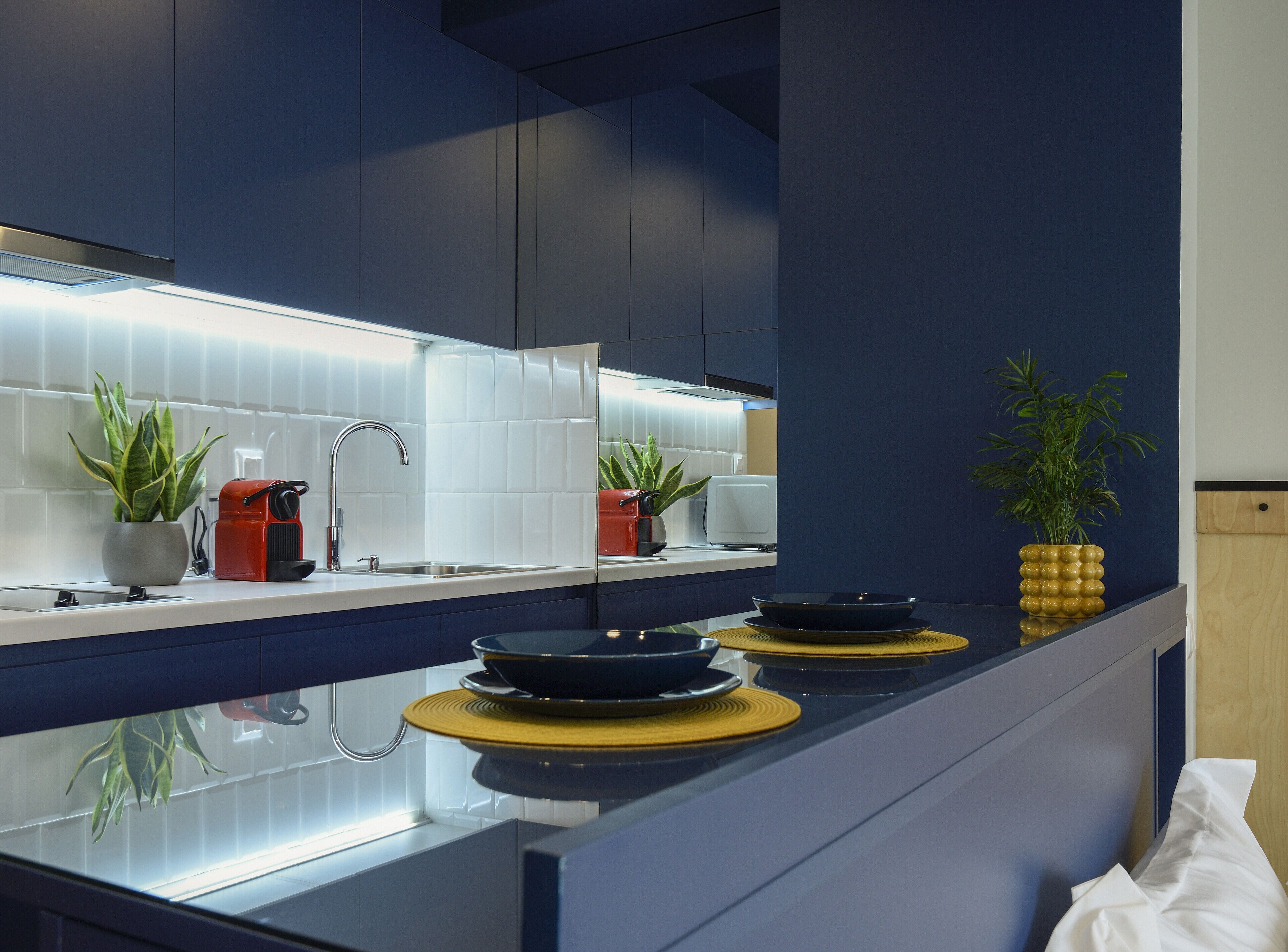 Elite studio, balkon, uitzicht op de stad | Lakens van Egyptisch katoen, luxe beddengoed, individueel gedecoreerd