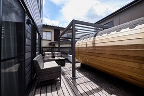 Apartment, 3 Bedrooms | Terrace/patio - enico.Mt.Fuji smile (Fujikawaguchiko)